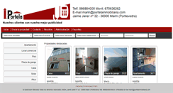 Desktop Screenshot of portelainmobiliaria.com